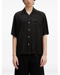 Aries - Camicia Ancient Column A Maniche Corte - Lyst