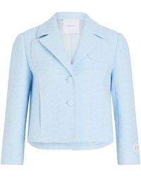 Patou - Cropped Tweed Jacket - Lyst