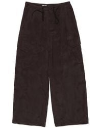 Bimba Y Lola - Drawstring-Detail Cargo-Pocket Trousers - Lyst