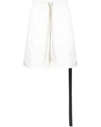 Rick Owens - Long Boxers Cotton Shorts - Lyst