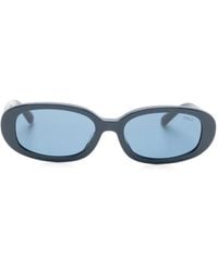 Polo Ralph Lauren - Lunettes De Soleil À Monture Ovale - Lyst