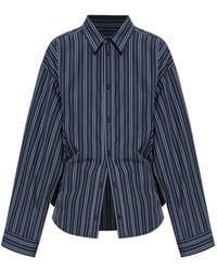 Balenciaga - Shirt With Striped Pattern - Lyst