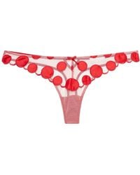 Fleur du Mal - Polka-Dot Briefs - Lyst