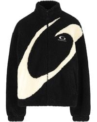 Balenciaga - Oversized Faux Fur Jacket - Lyst