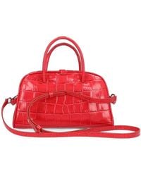 Jacquemus - Small Le Turismo Croc-Effect Leather Clutch Bag - Lyst