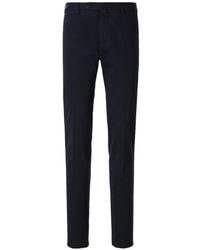 PT Torino - Logo-Plaque Slim-Fit Trousers - Lyst