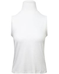 Rag & Bone - Top A Collo Alto - Lyst