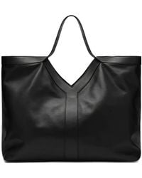 Saint Laurent - Large Y Detail Tote Bag - Lyst