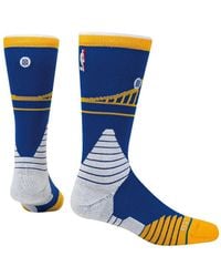 Stance - X Nba Golden State Warriors Bridge Intarsia-Knit Socks - Lyst