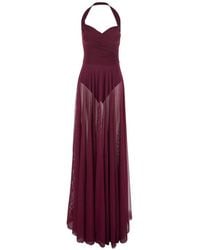 Norma Kamali - Cayla Draped Dress - Lyst