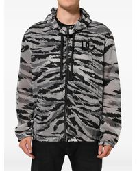 Dolce & Gabbana - Camouflage Hooded Sweatshirt Jacket Clothing - Lyst