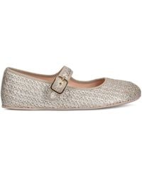 Agl Attilio Giusti Leombruni - Buckle-Fastening Ballet Flats - Lyst