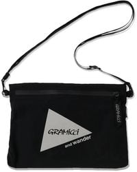 and wander - X Gramicci Logo-Print Messenger Bag - Lyst