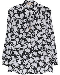 MICHAEL Michael Kors - Shadow Fleur Top - Lyst