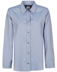 Max Mara - Button-Up Long-Sleeve Shirt - Lyst