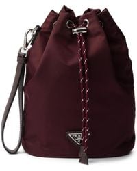 Prada - Pouch Speedrock Re-Nylon - Lyst