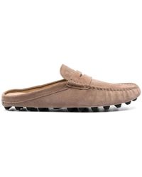 Tod's - Gommino Bubble Suede Mules - Lyst