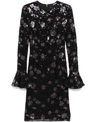 ROTATE BIRGER CHRISTENSEN - Midi-Jurk Met Kant - Lyst