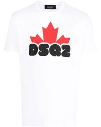 DSquared² - Klassisches T-Shirt - Lyst