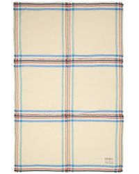 Bimba Y Lola - Check-Pattern Frayed-Edge Beach Towel - Lyst