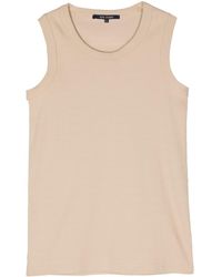 Sofie D'Hoore - Ribbed Cotton Tank Top - Lyst