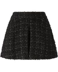 Genny - Pantalones cortos de tweed - Lyst