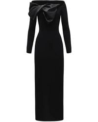 Lika - Bow-Embellished Dress - Lyst