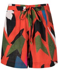 Osklen - Abacaxi Graphic-Print Shorts - Lyst