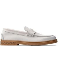 Jimmy Choo - Josh Driver Suede Loafers - Lyst