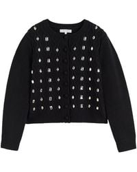 Chinti & Parker - Cardigan En Maille Torsadée À Ornements - Lyst