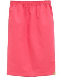 Chloé - Jupe À Poche À Taille Élastiquée - Lyst