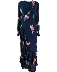 gabriela ruffled maxi dress