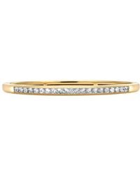 Pragnell - 18Kt Rockchic Diamond-Embellished Bangle - Lyst