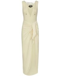 ‎Taller Marmo - Grand Sahara Lace-Up Swimsuit And Pareo Set - Lyst