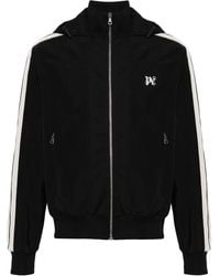 Palm Angels - Pa-monogram Hooded Jacket - Lyst