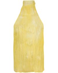Ellery - Halterneck Sleeveless Blouse - Lyst