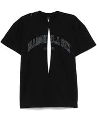 MM6 by Maison Martin Margiela - Short-Sleeved Top - Lyst