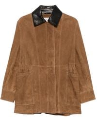 Nour Hammour - Grange Suede Jacket - Lyst