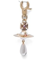 Vivienne Westwood - Aïda Orb Crystal-Embellished Drop Earrings - Lyst