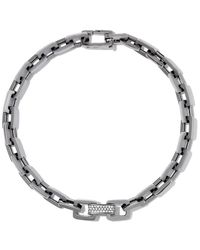 SHAY - 18kt Black Gold Chain-link Bracelet - Lyst