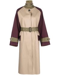 Mackintosh - Knightwoods Colour-block Trench Coat - Lyst