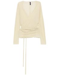 Soeur - Haut Portefeuille Luth En Jersey De Crêpe - Lyst