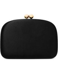 Carolina Herrera - Pochette Vega En Satin - Lyst