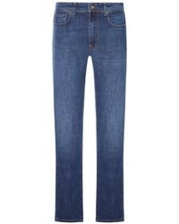 Incotex - Five-Pocket Straight-Leg Jeans - Lyst