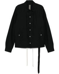 Rick Owens - Front Press-Stud Fastening Jacket - Lyst