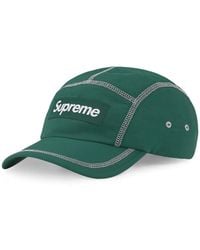 Supreme - Cappello Da Baseball Con Cuciture Riflettenti - Lyst