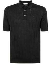 FILIPPO DE LAURENTIIS - Stripe-Detail Polo Shirt - Lyst