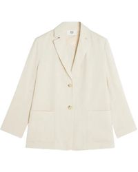 Maison Kitsuné - Notched-Lapel Patch-Pocket Jacket - Lyst