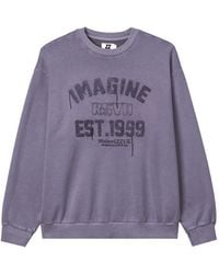 Izzue - Embroidered Logo Sweatshirt - Lyst
