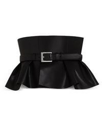 KARL LAGERFELD - Ceinture-Corset À Design De Basque - Lyst